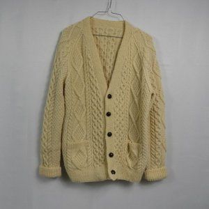 C505 Vintage Handmade Knitted Cardigan